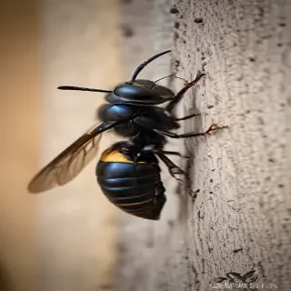 black wasp