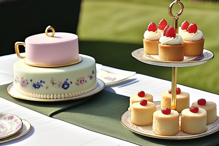 cakes for afternoon tea party