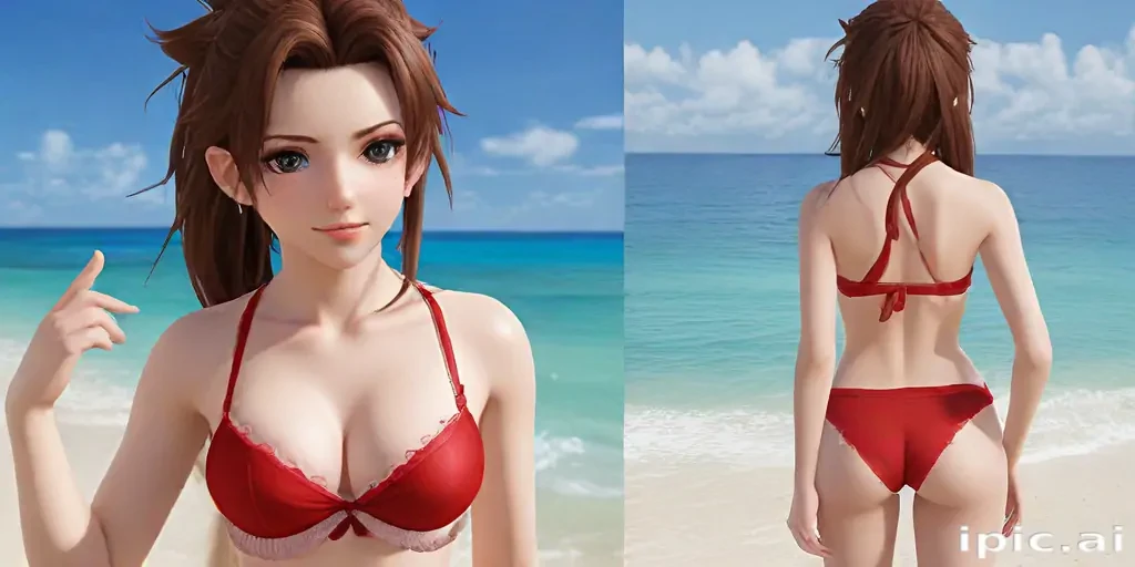 aerith gainsborough bikini