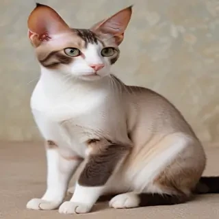 oriental bicolor cat breed