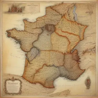 map of france