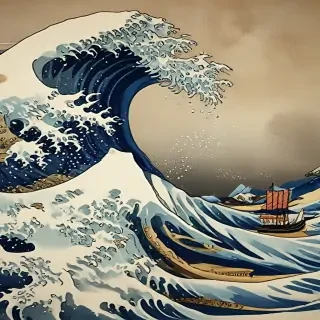 the great wave off kanagawa