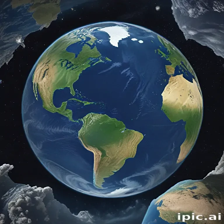 animated pic of earth