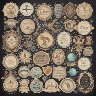 scrapbook stickers png