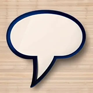 speech bubble clip art