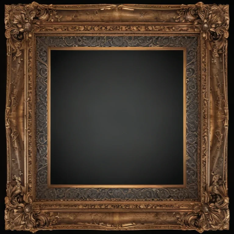 transparent border frame