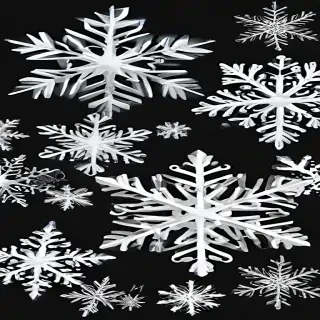free snowflake clip art