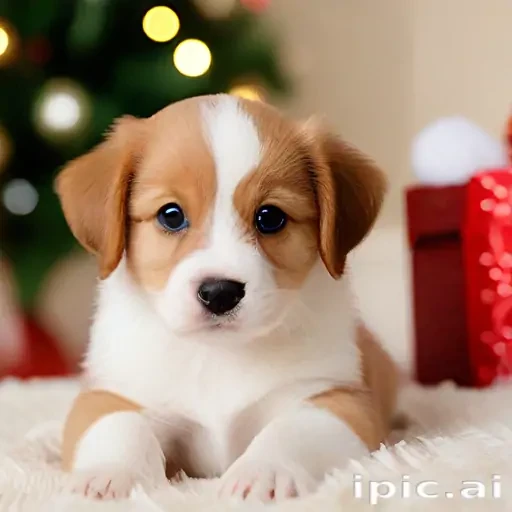 christmas puppy desktop backgrounds