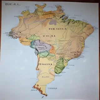 map of brazil