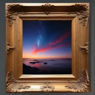frame with background