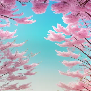 aesthetic spring background