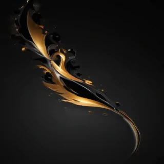 black png background