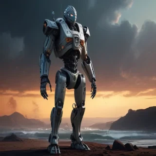 robot wallpaper