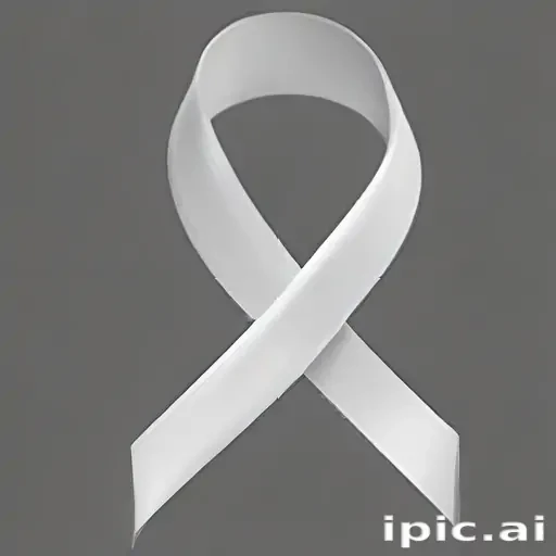 white ribbon png