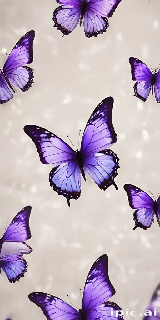 purple butterfly images