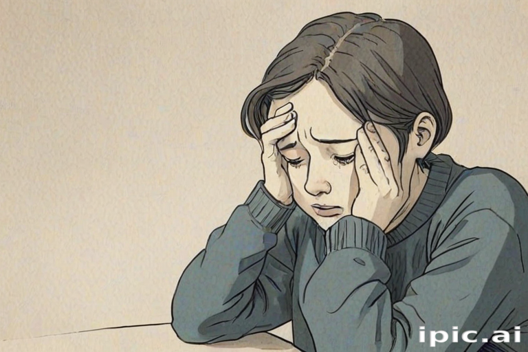 cartoon images of depression