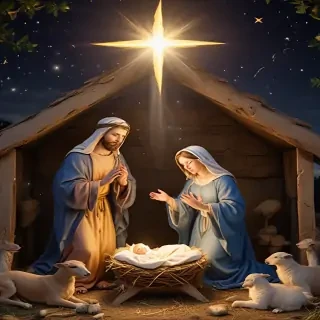 merry christmas nativity images free