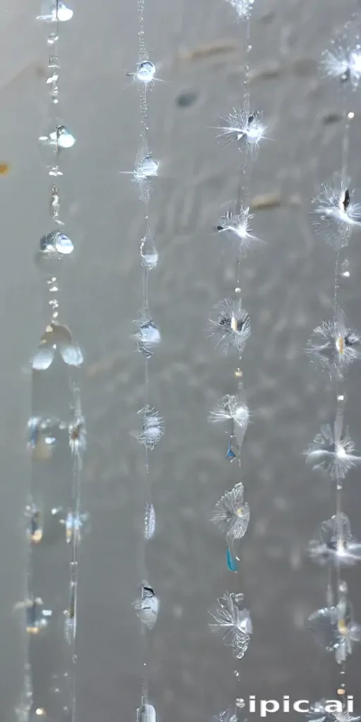 sparkling transparent