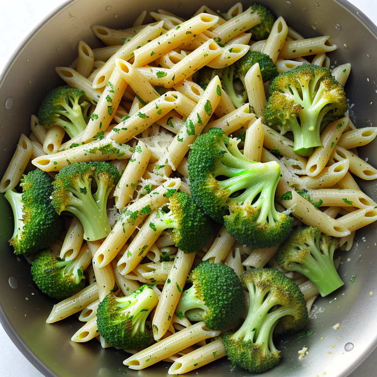 pasta broccoli garlic and oil