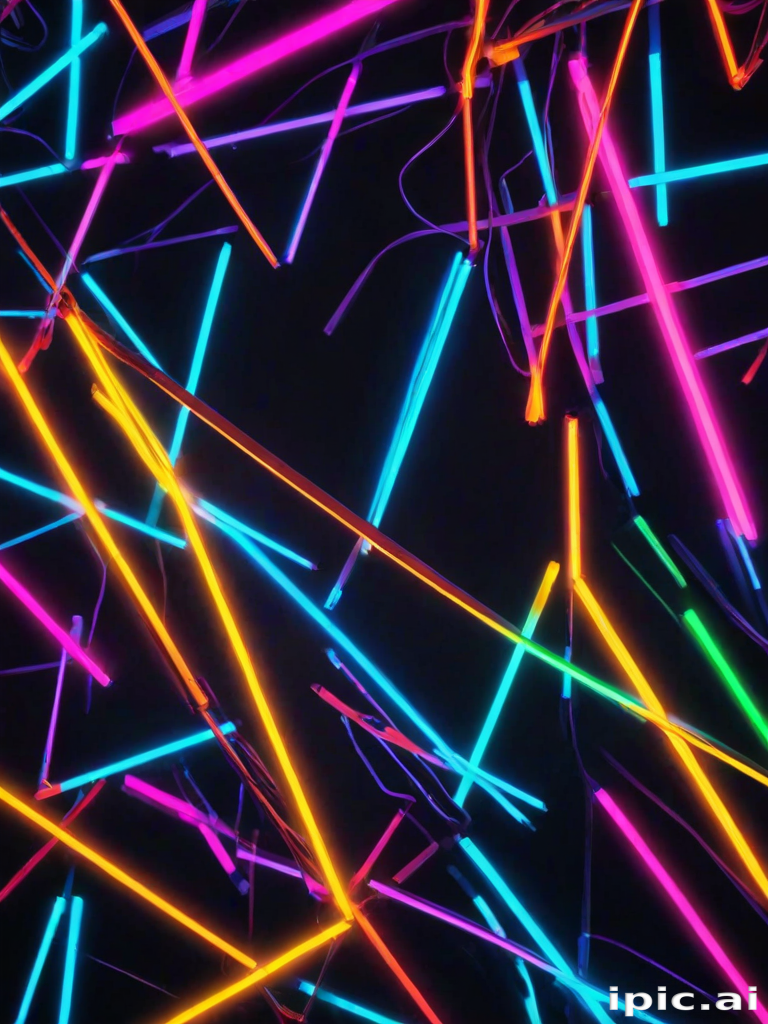 neon colorful background