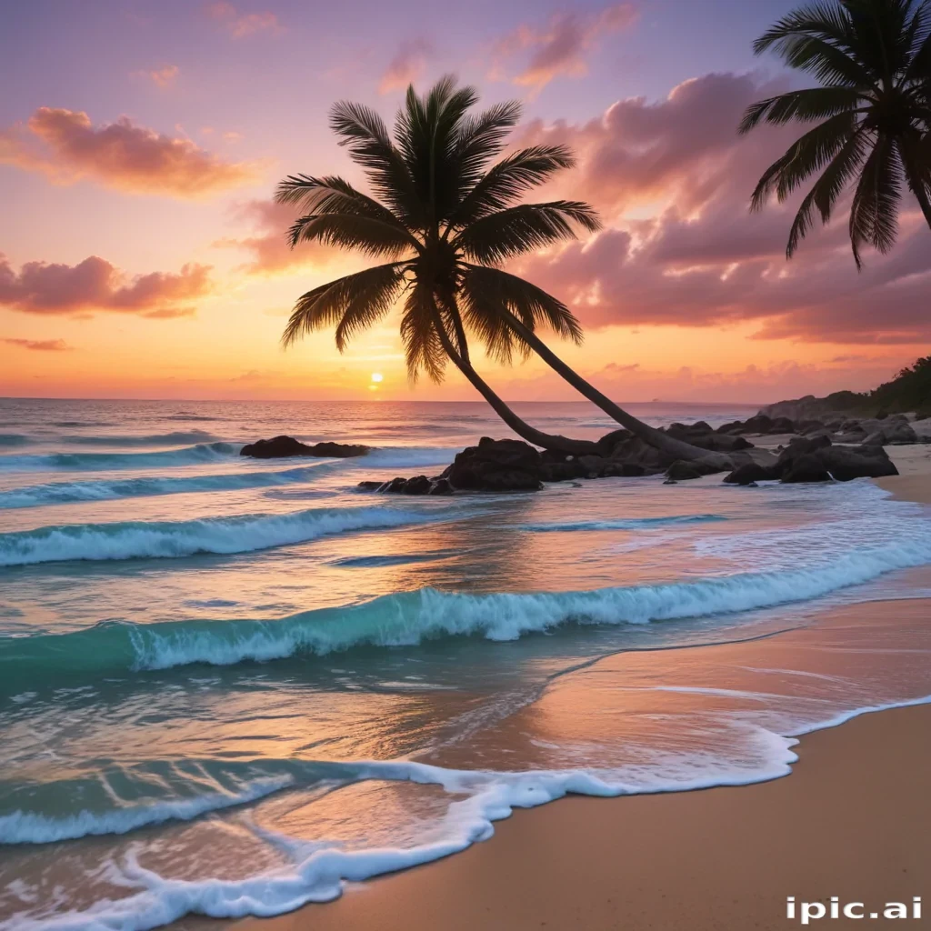 beach screensaver iphone