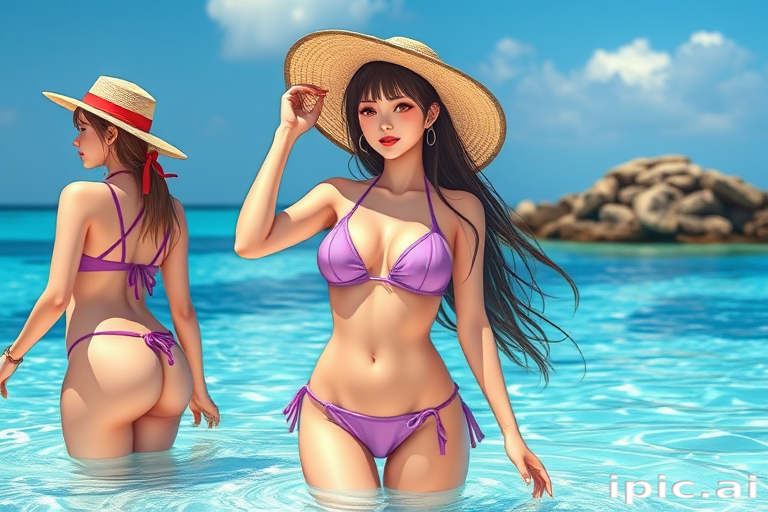 bikini girls ai