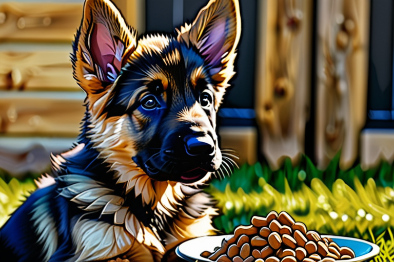 best puppy food for german shepherd