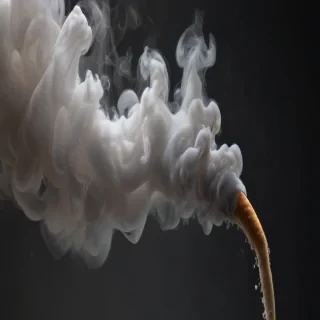 smoke no background
