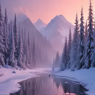 aesthetic winter wallpaper iphone