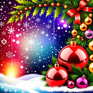 beautiful christmas background