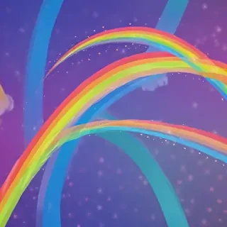 rainbow transparent background