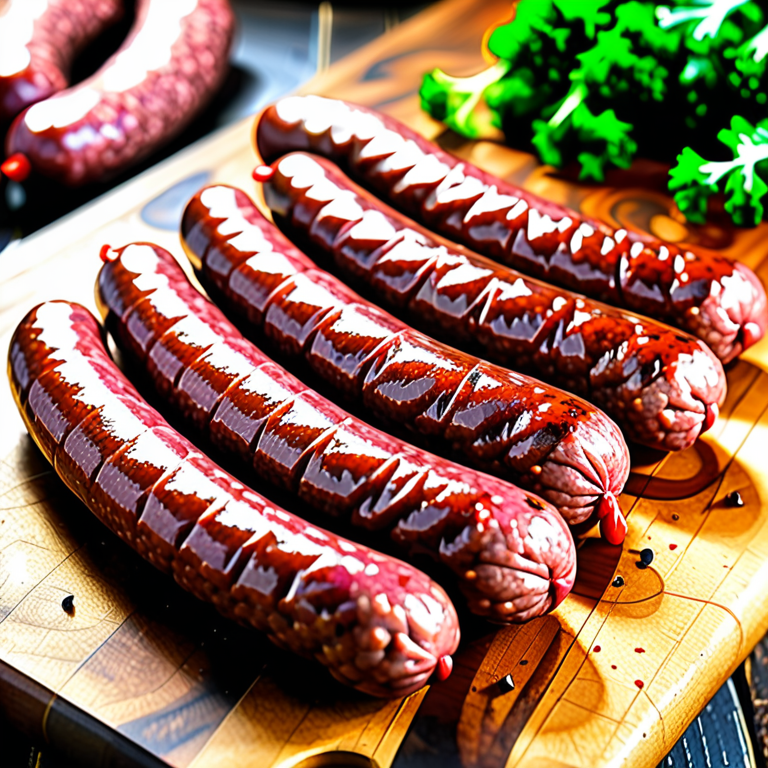 how to cook venison sausage