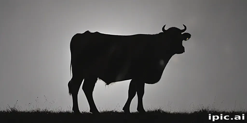 cow silhouette