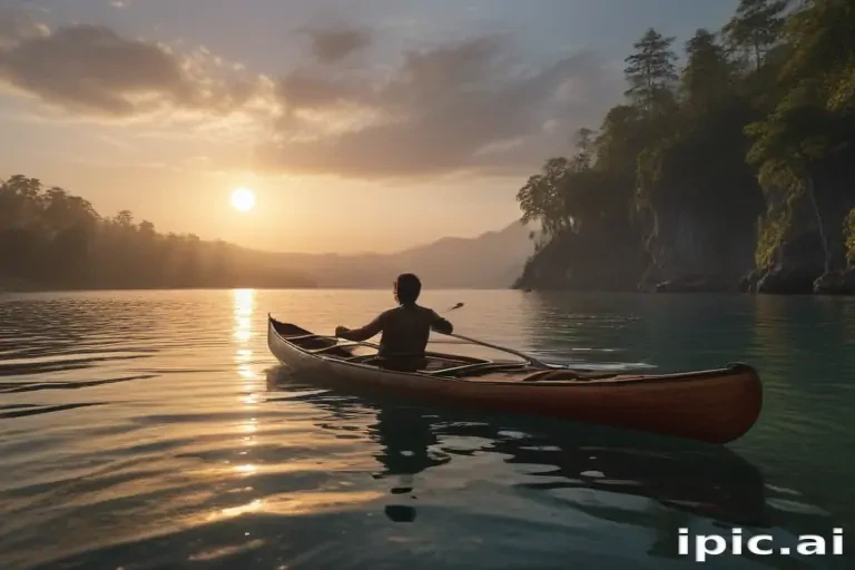 canoeing png