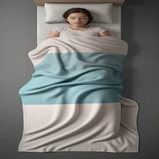 blanket mockup