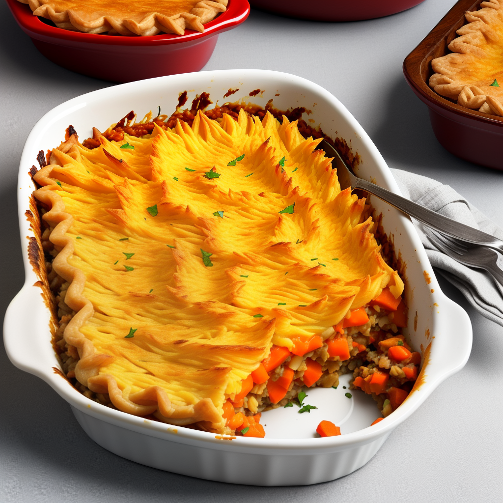 side dish with cottage pie