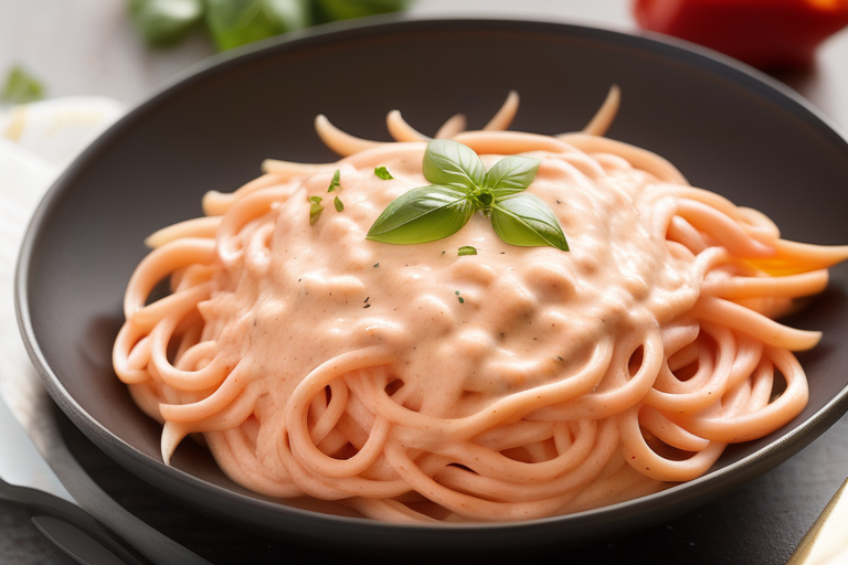 roasted red pepper alfredo sauce