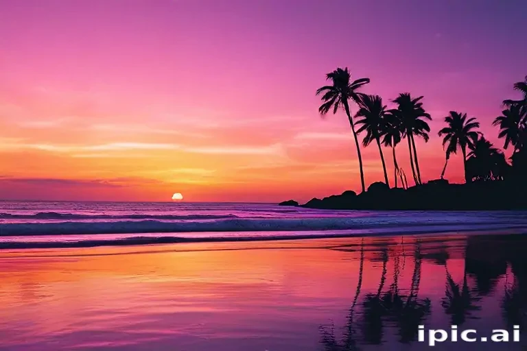 aesthetic sunset wallpaper