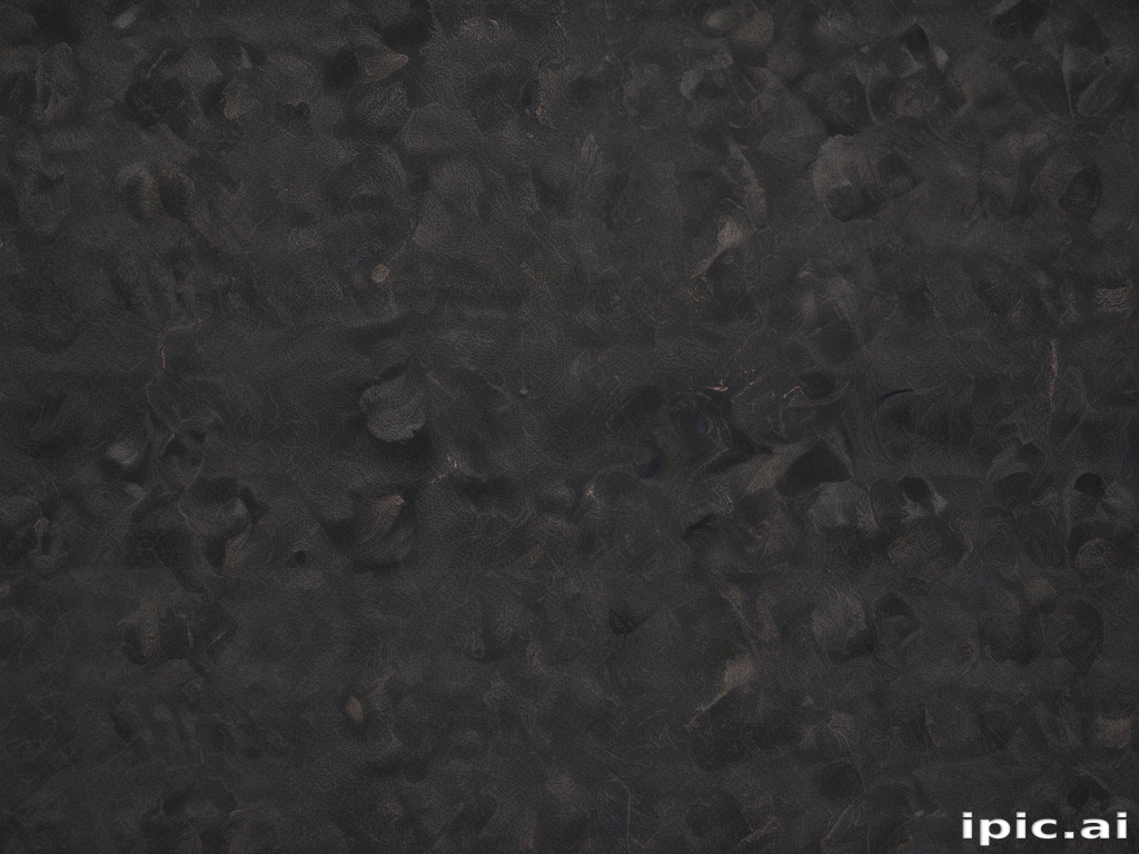 Textured Dark Surface with Subtle Patterns and Depth in Black Tones