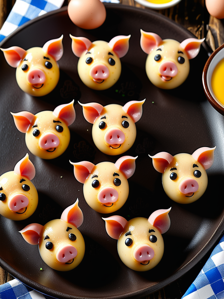 three little pigs egg bites