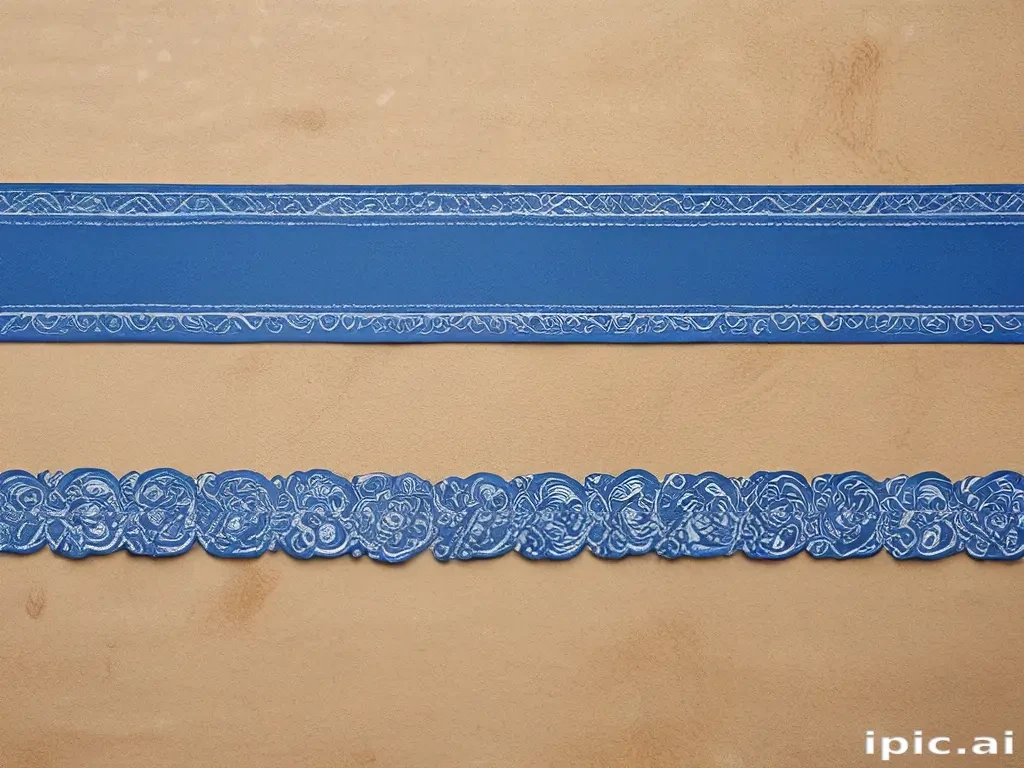 blue borders