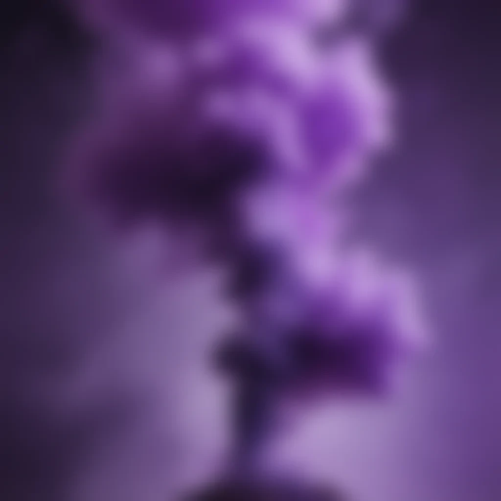 purple smoke png