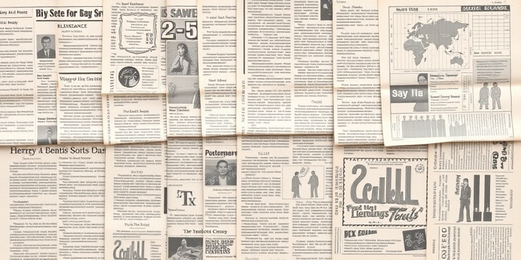 newspaper paper background