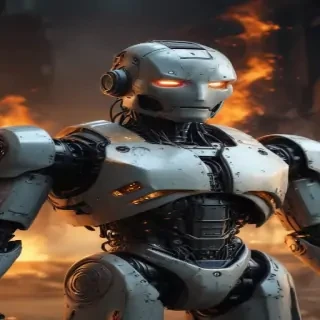 background for robot