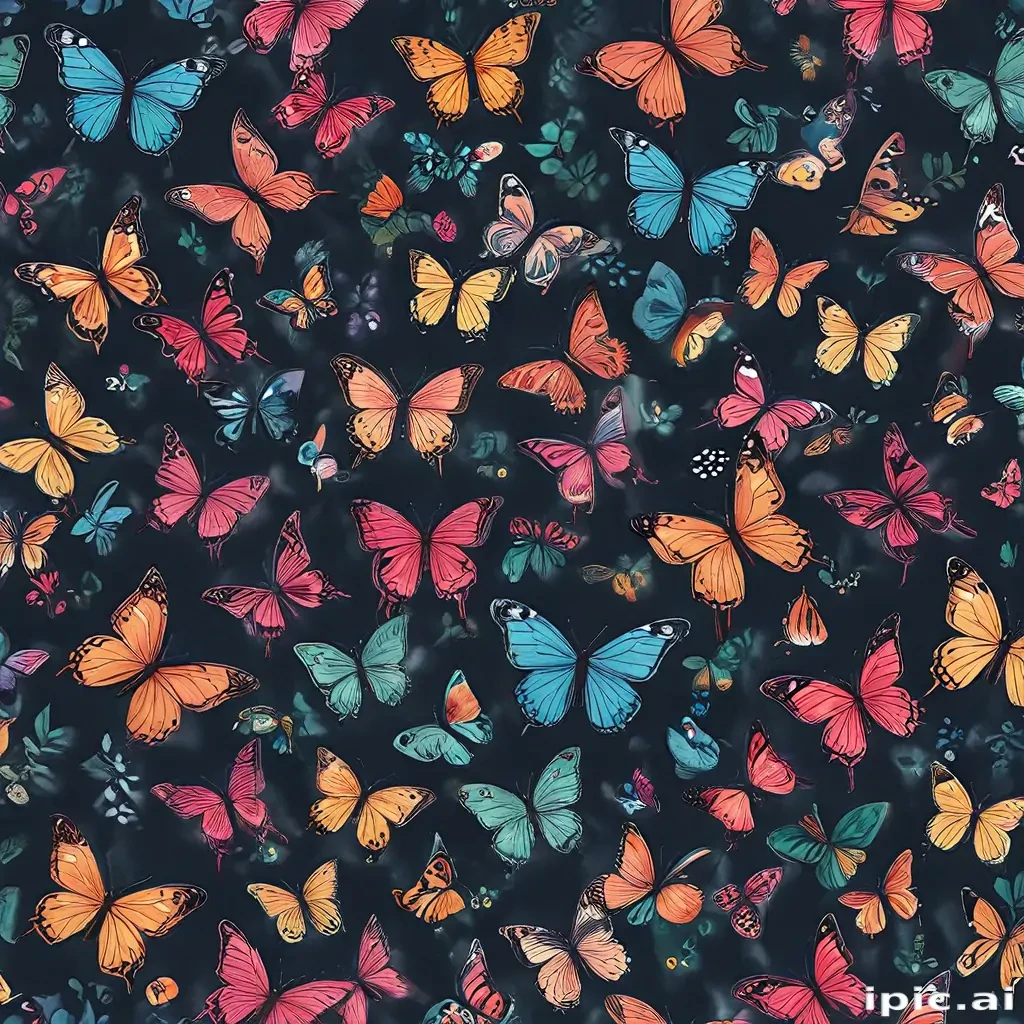 butterfly back ground