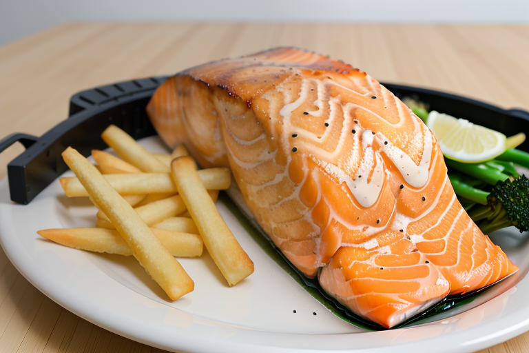 bang bang salmon air fryer