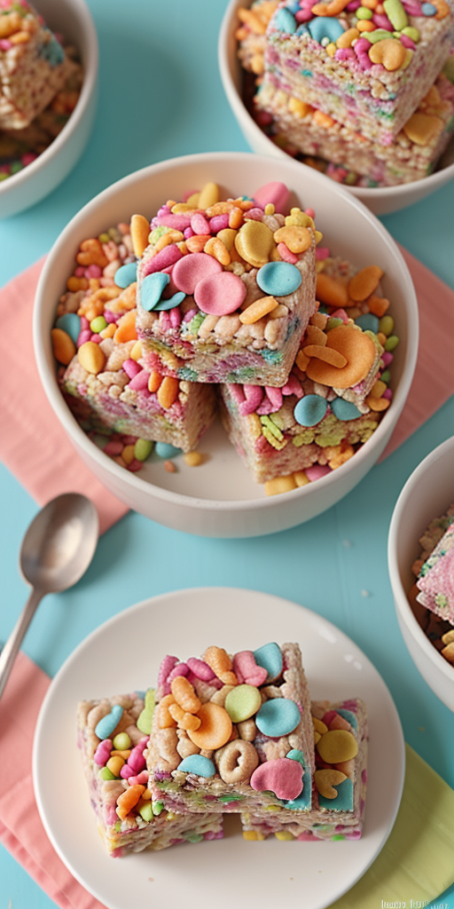 fruity pebbles rice crispy treats recipe