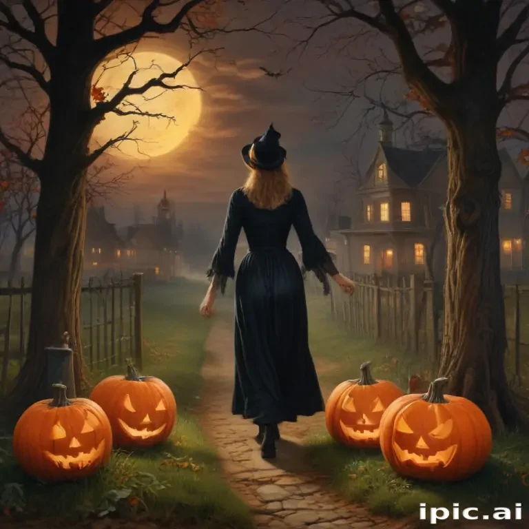 public domain vintage halloween art