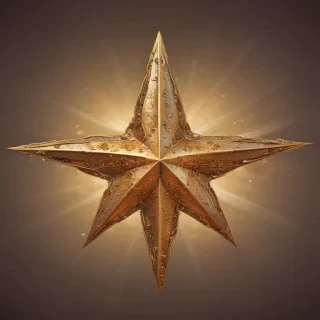 christmas star clipart free
