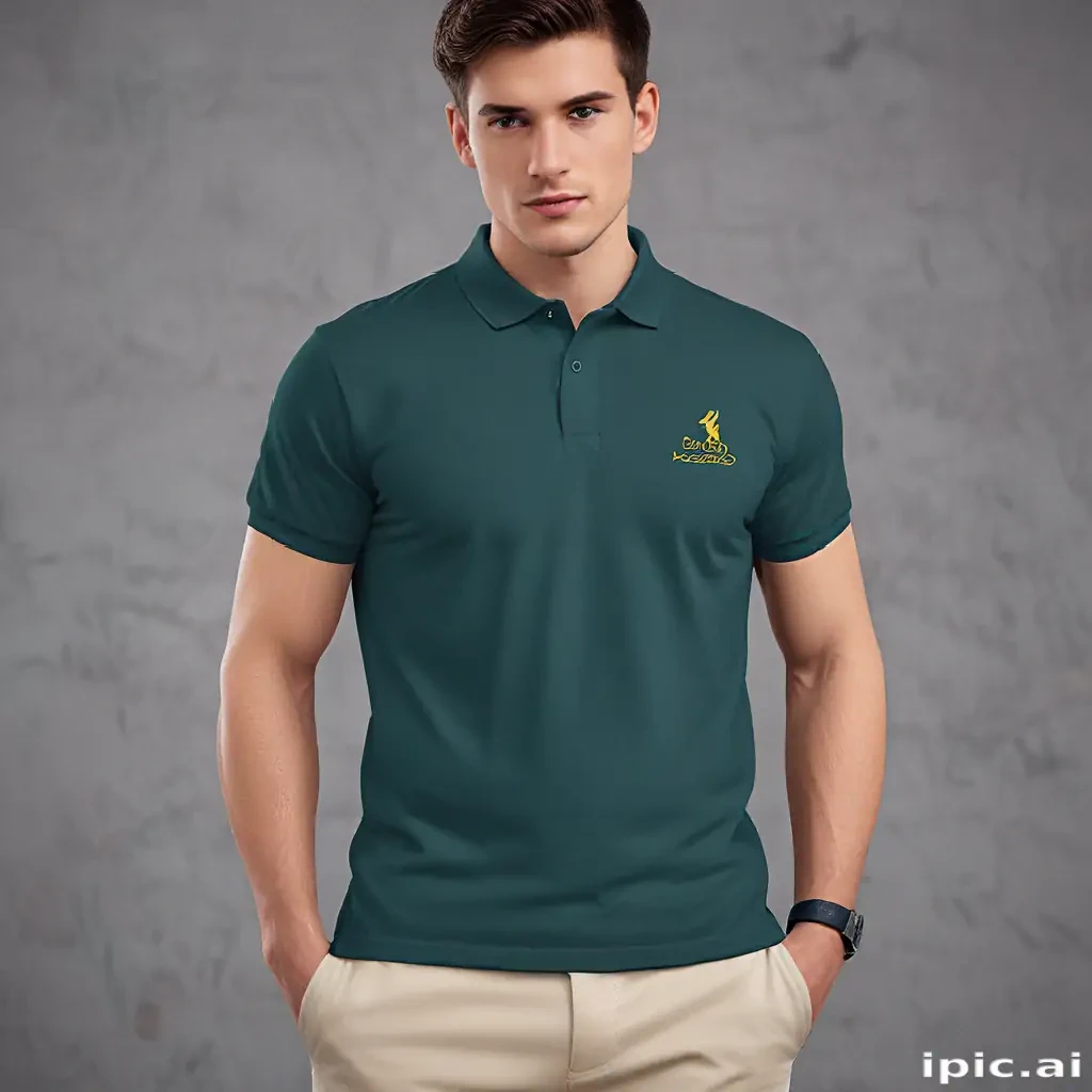 polo shirt mockup